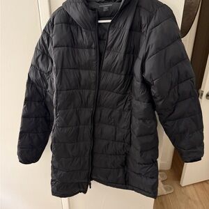 Amazon Essentials Black Quilted Jacket